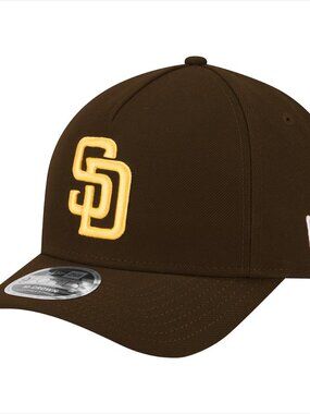 Men's New Era Brown San Diego Padres Team 9FORTY Adjustable Hat